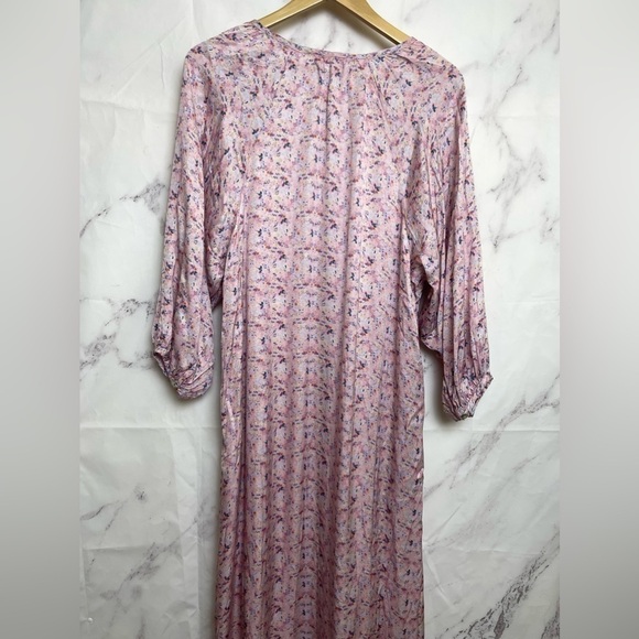 CALI Dreaming Button Down Floral Maxi Dress  - A11 - Picture 5 of 5